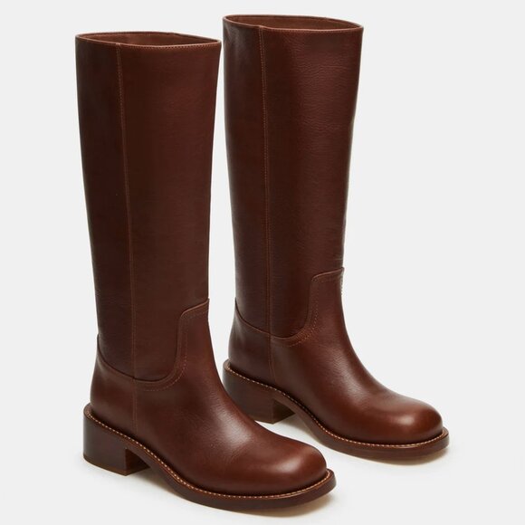 Steve Madden Riggs Rust Leather boots - Picture 1 of 6
